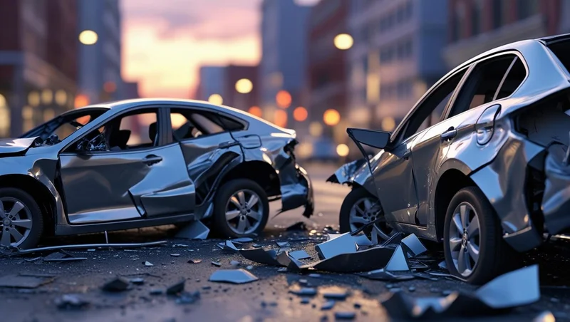 سيارة حادث تصادم - خدمة تشليح السيارات بأعلى الأسعار في الرياض