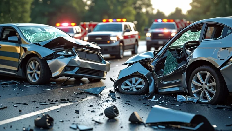 سيارة مصدومة من حادث أمامي - خدمة تشليح السيارات بأعلى الأسعار في الرياض