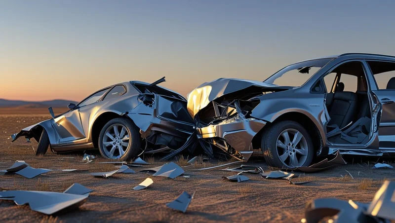 سيارة متضررة من حادث - خدمة تشليح السيارات بأعلى الأسعار في الرياض