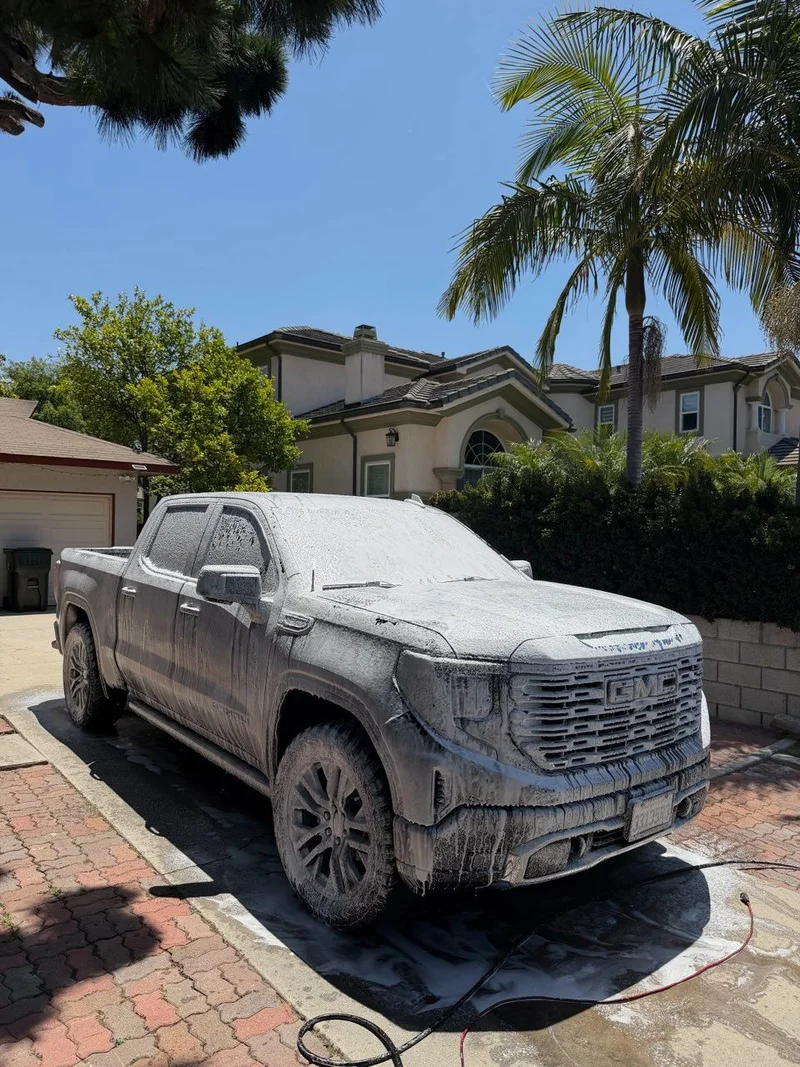 GMC Sierra — Foam Wash
