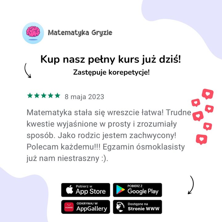 kurs matematyka gryzie