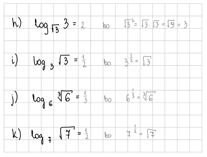 Logarytmy zadania