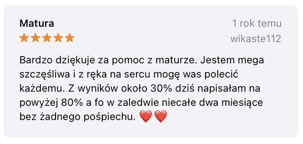 jak zdać maturę z matematyki?