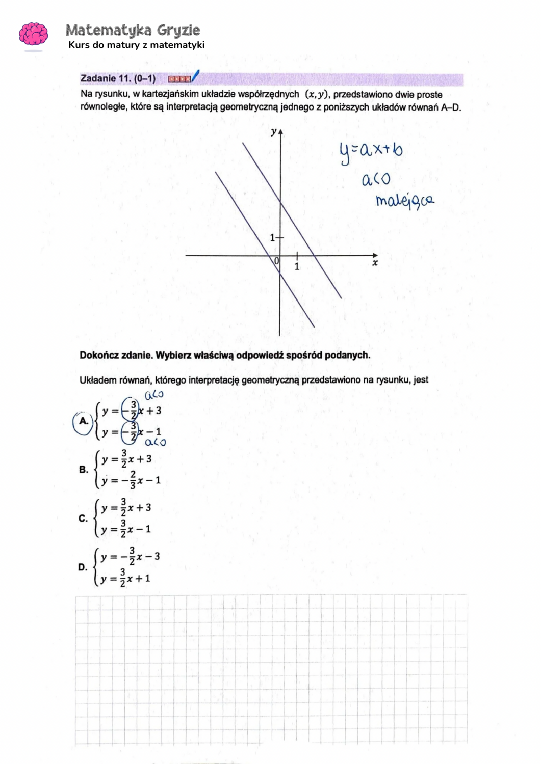 Zadanie 11  matura CKE matematyka