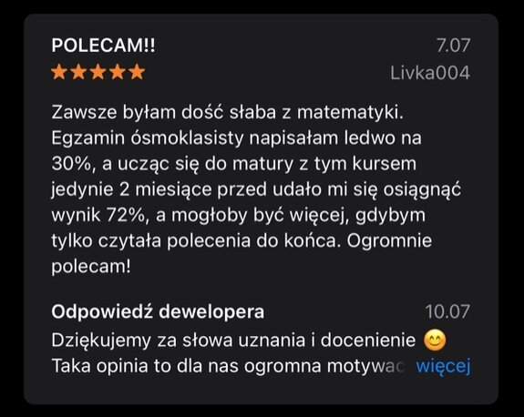 Opinie o Matematyka Gryzie