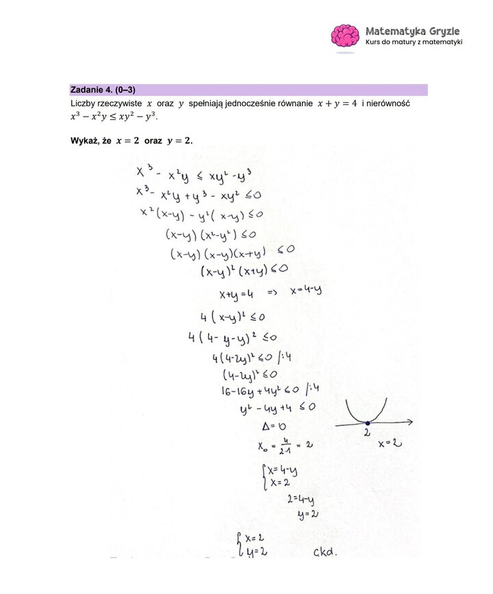 Nowa matura zadanie 4