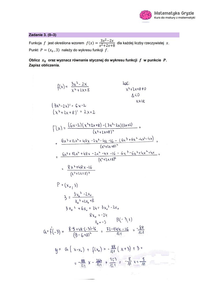 Nowa matura zadanie 3