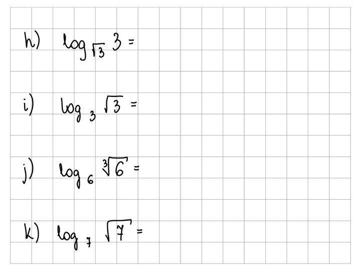 Logarytmy zadania