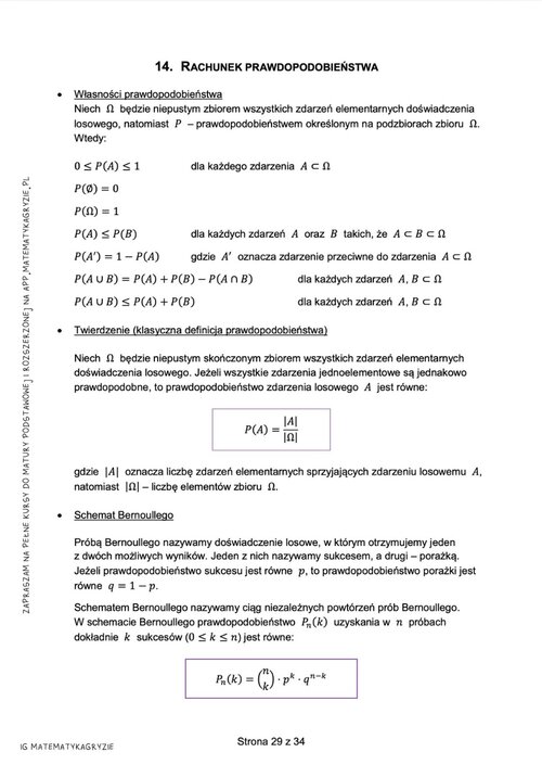 Tablice do nowej matury z dopisanymi wzorami cz.3, tablice maturalne