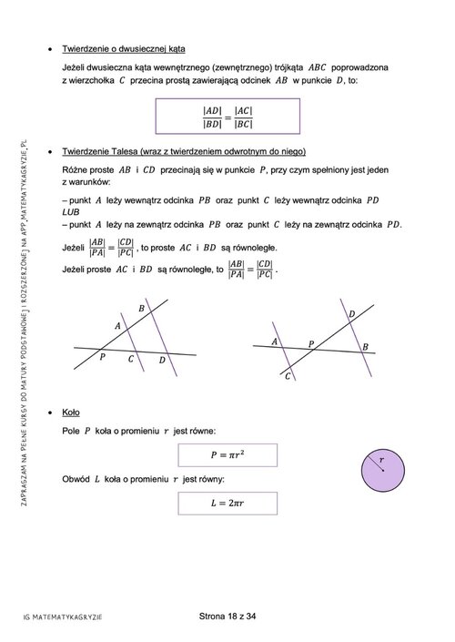 Tablice do nowej matury z dopisanymi wzorami cz.3, tablice maturalne