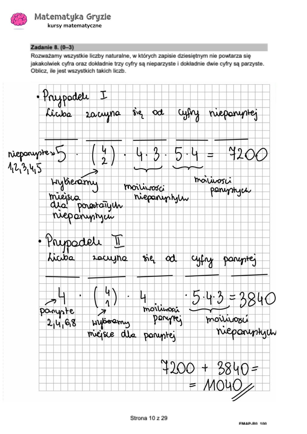 zadanie 8 matura CKE matematyka formuła 2015