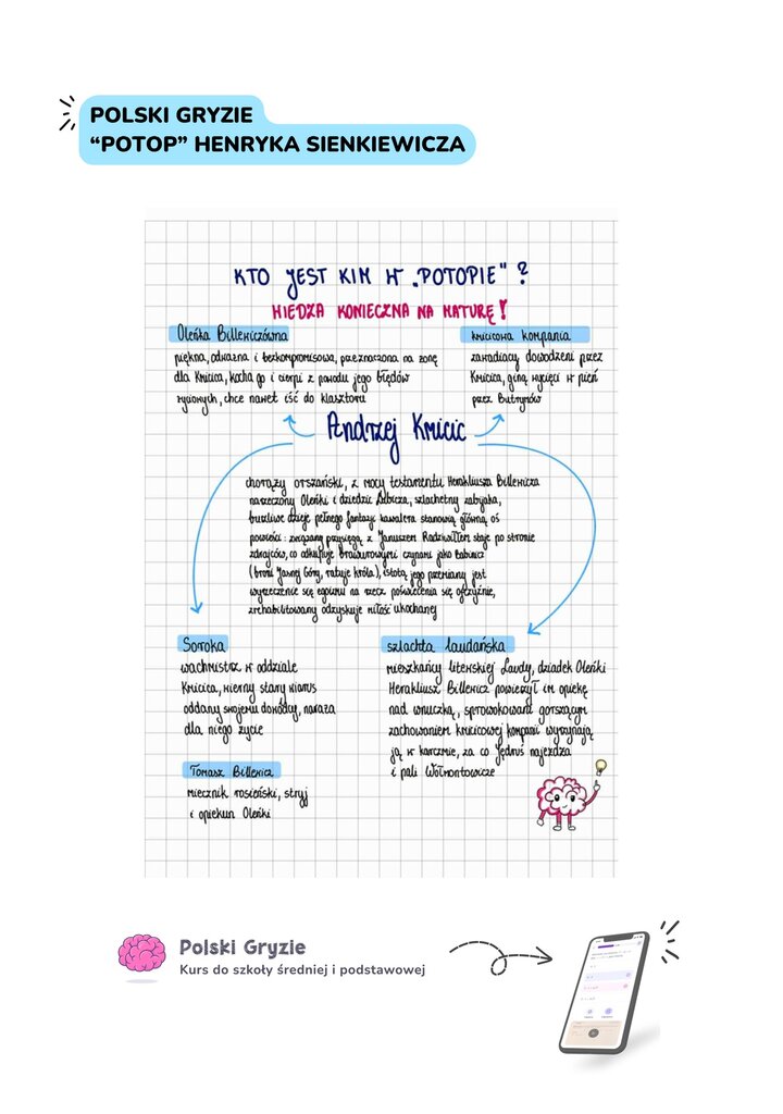 Notatka do matury z "Potopu" Henryka Sienkiewicza