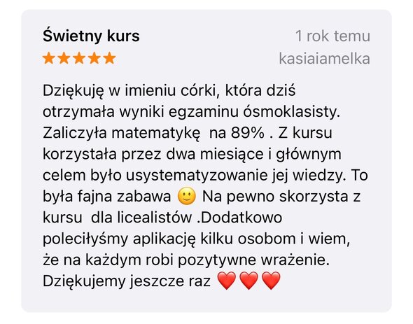 opinie o kursie