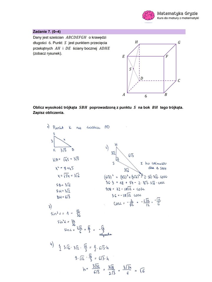 Nowa matura zadanie 7