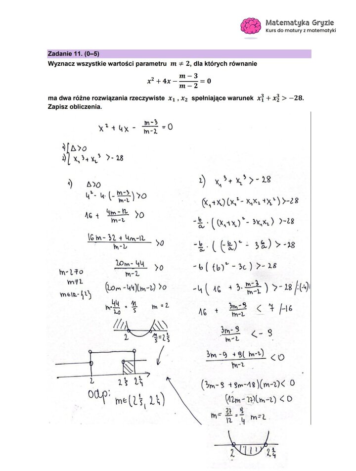 Nowa matura zadanie 11