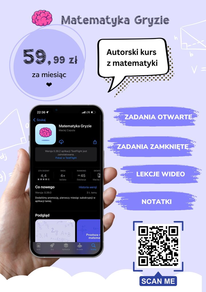 egzamin ósmoklasisty z matematyki 2023/2024