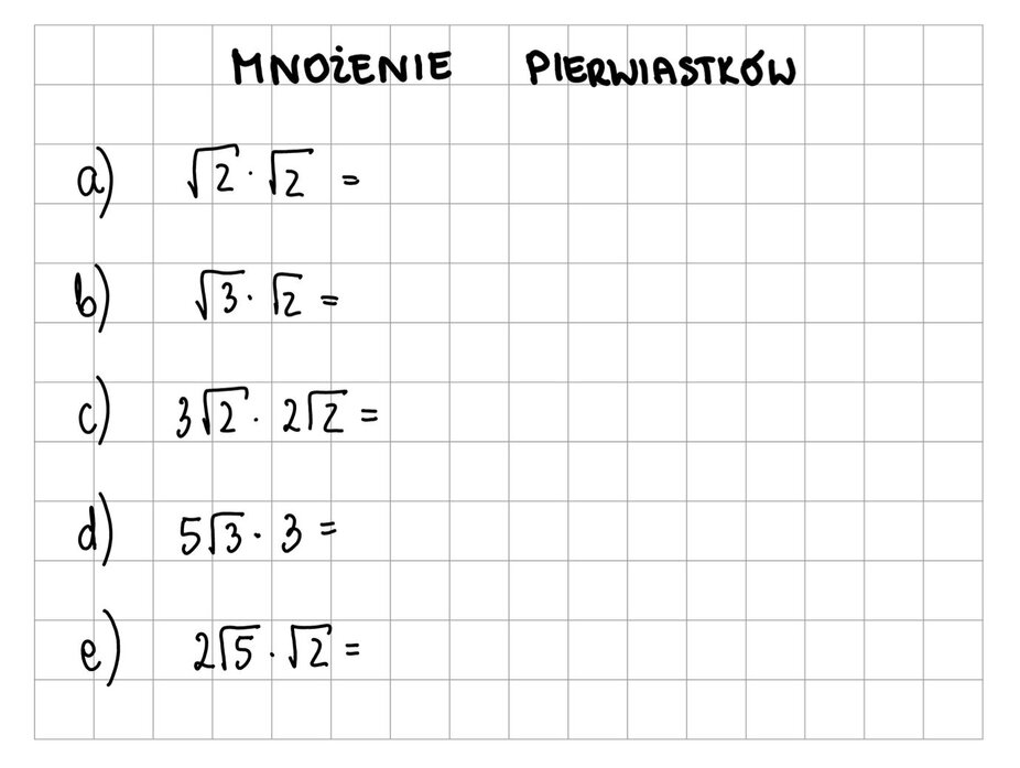 Pierwiastki zadania