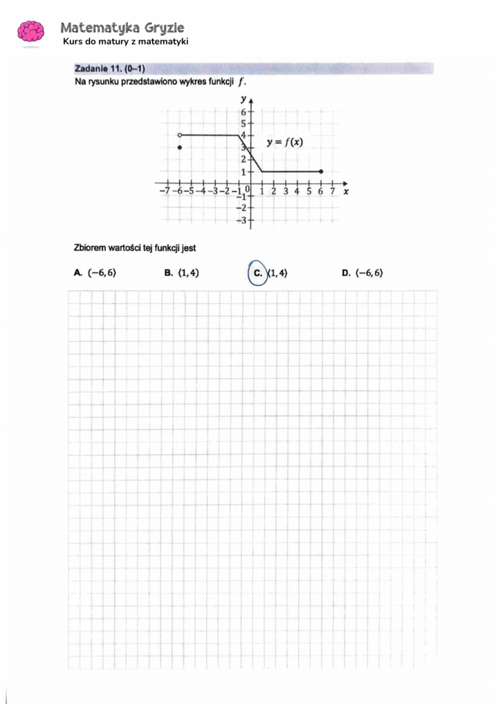 zadanie 11 matura z matematyki CKE formuła 2015