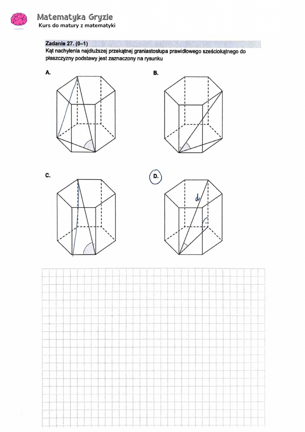 zadanie 27 matura z matematyki CKE formuła 2015