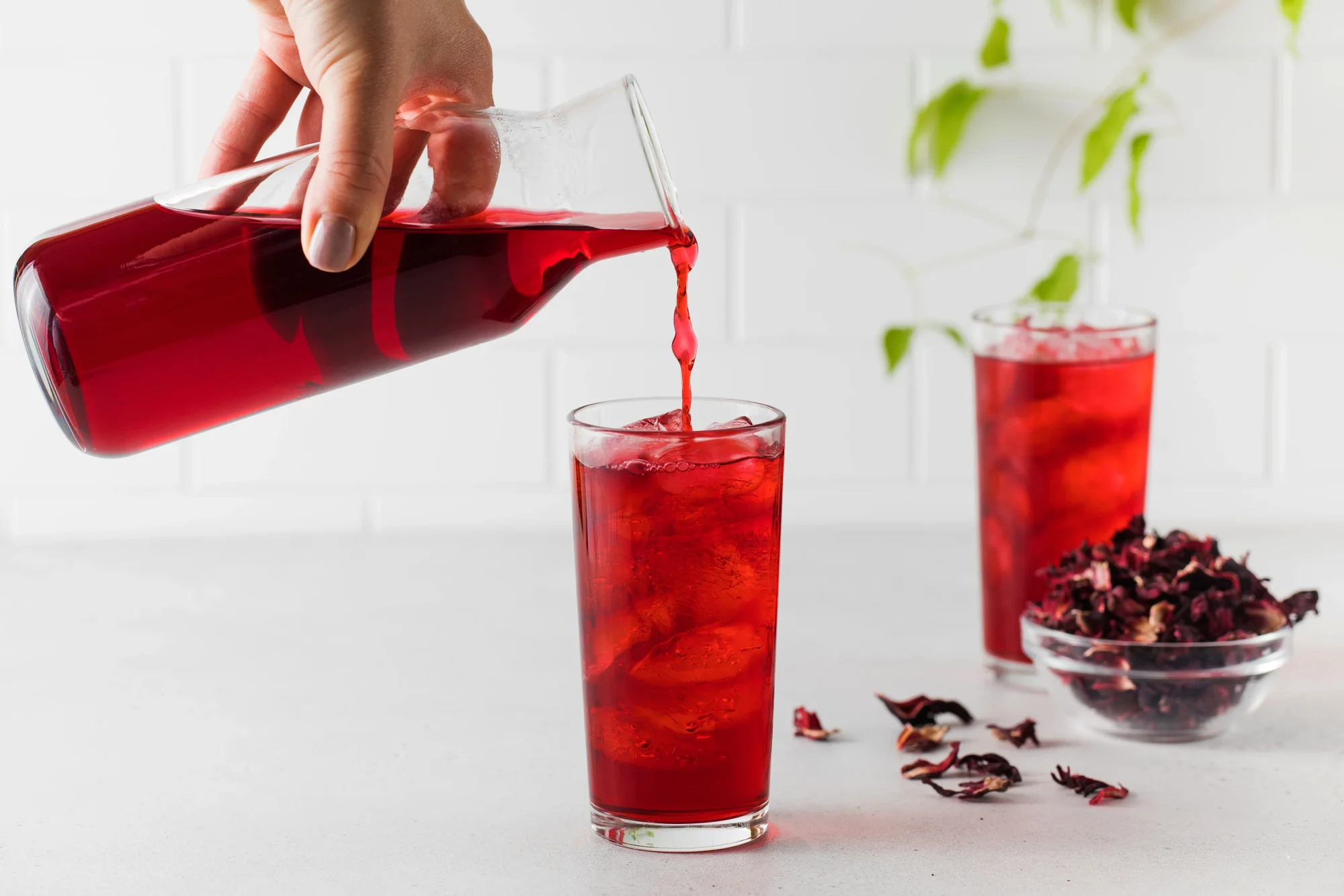 Agua de Jamaica (Hibiscus Iced Tea)