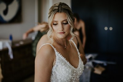 Bridal makeup service by Makeup by Amy Maree
