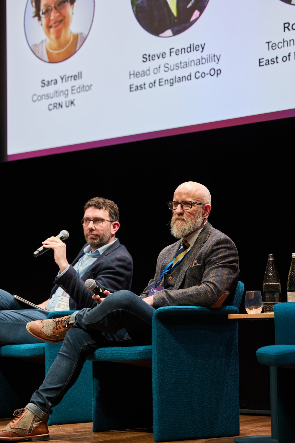 Customer making a £10 East of England Co-op foodbank donation at the checkout using contactless payment.