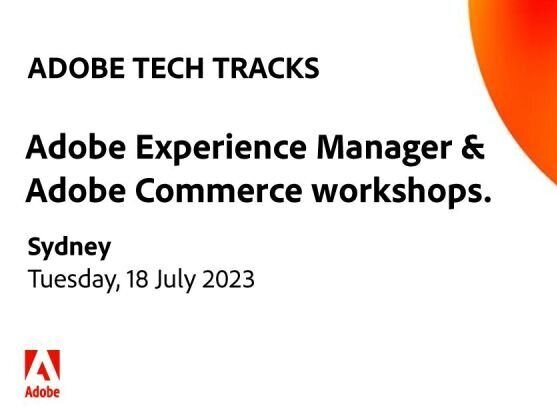 Adobe Commerce Tech Tracks