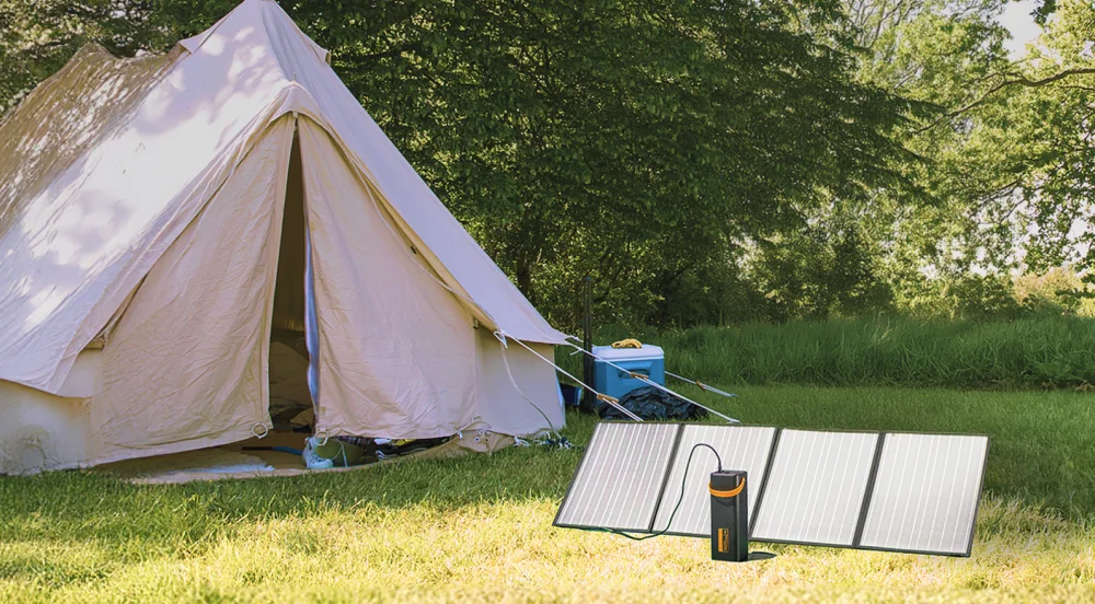 Solar Panel on stand