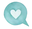 blue heart icon