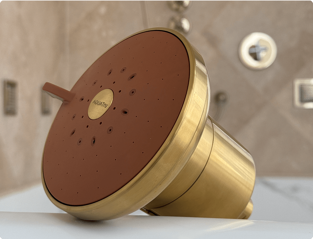 golden shower head