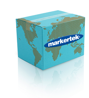 a box with the world printed on it