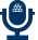 A microphone icon