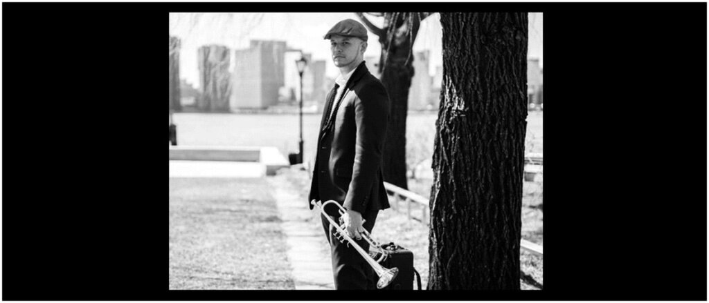 A poster for KUVO Presents Jonathan Powell’s Mambo Jazz Party event