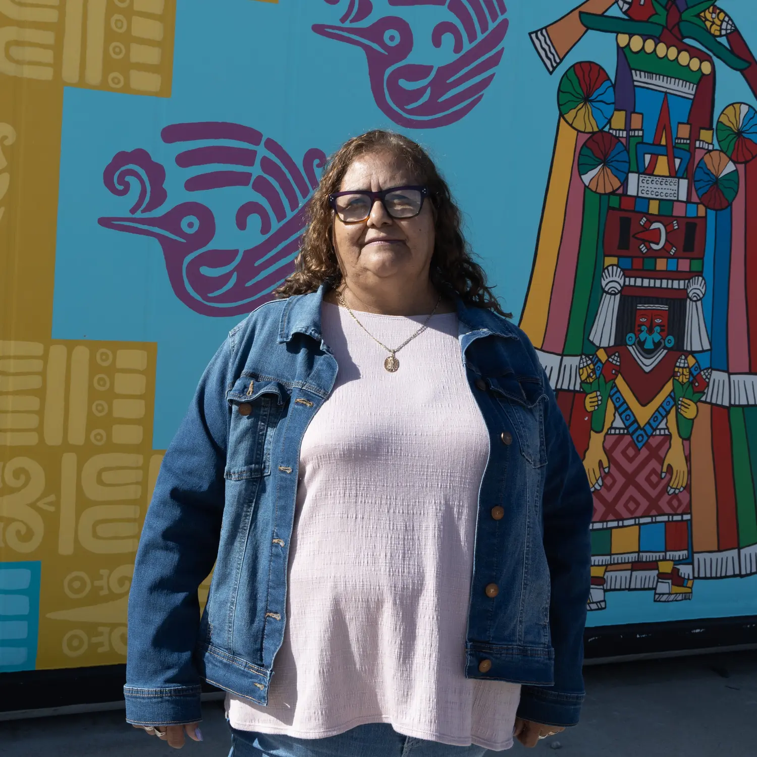 Leticia Manquera works for Re:Vision as a promotora. For 11 years, she’s helped families learn how to cultivate their gardens. Photo: Carly Rose, Rocky Mountain PBS