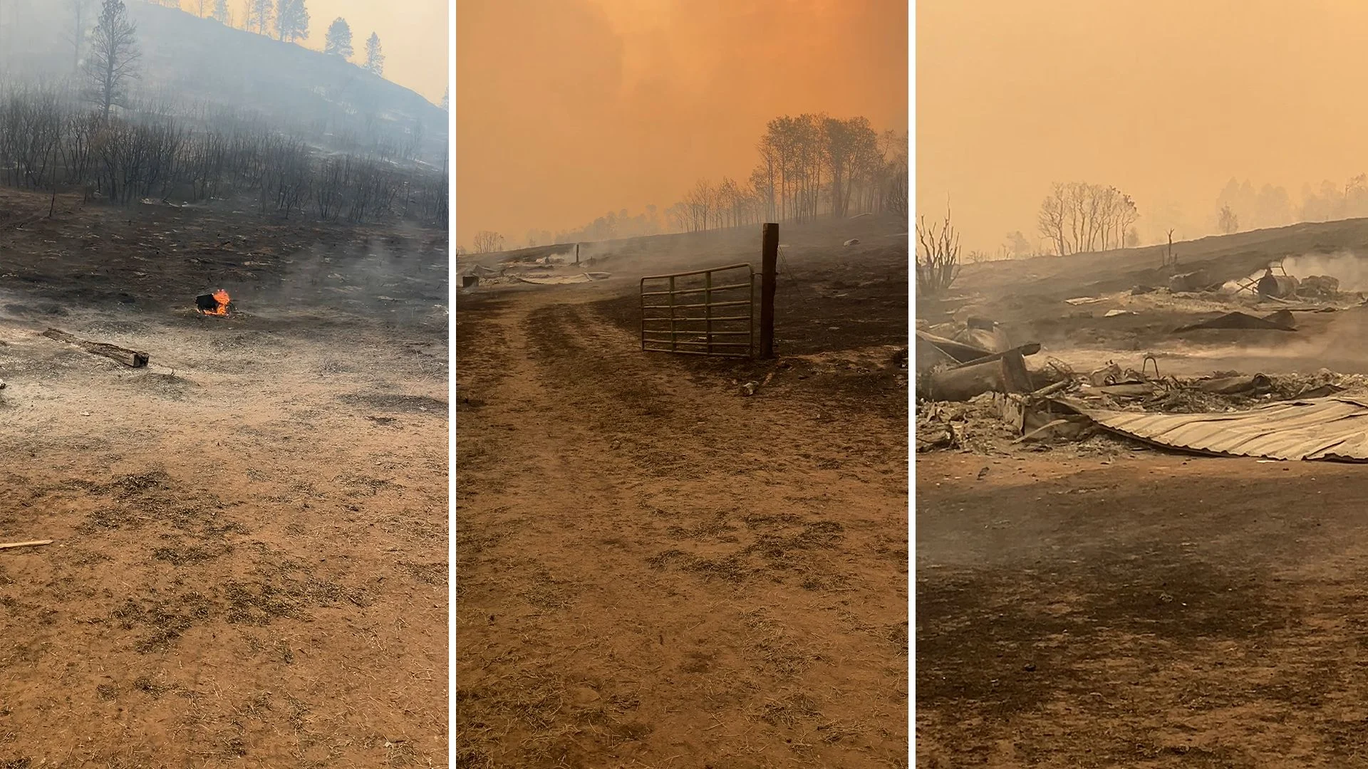 What’s left of the Casto’s cow camp. Photos courtesy Bryce Casto