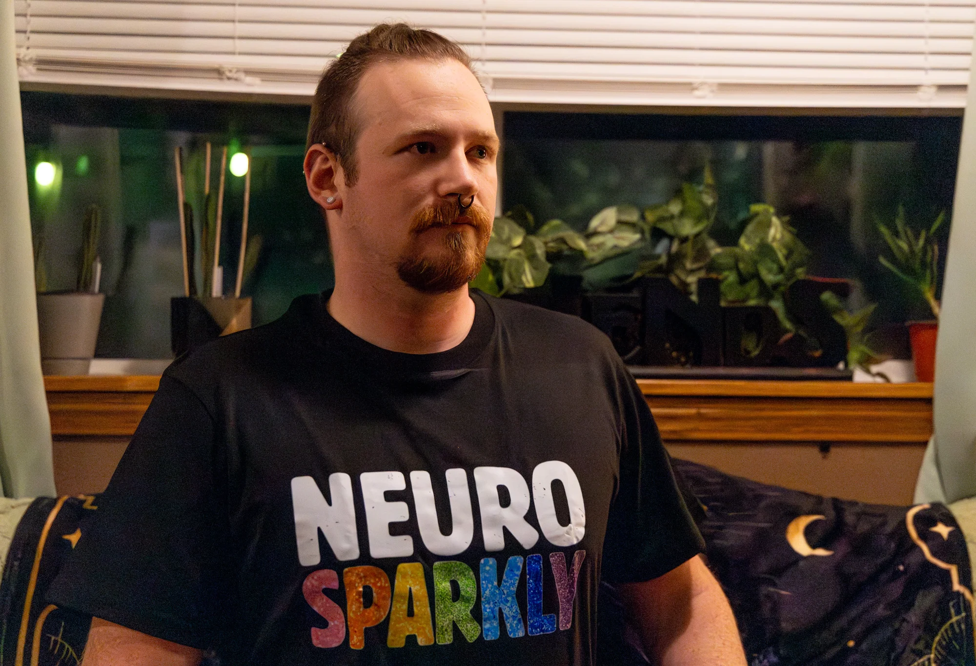 Dakota Steward served four years in the Army. After suffering a mental breakdown, natural psychedelic substances helped him come out of the dark. Photo: Priya Shahi, Rocky Mountain PBS