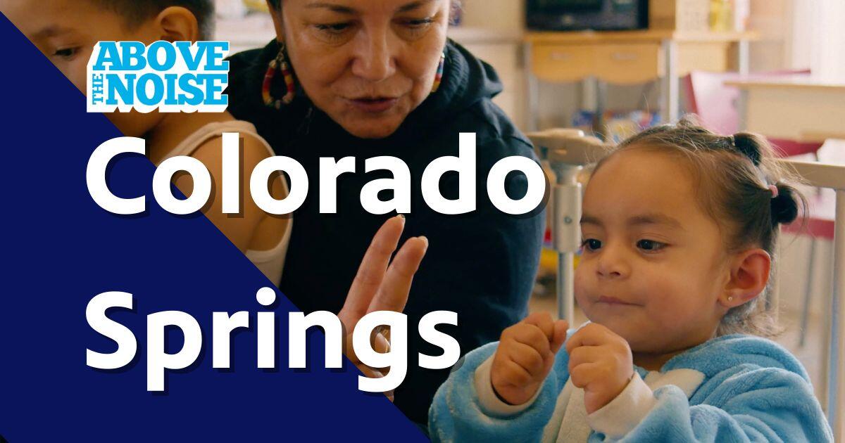 A poster for Make a Circle — Colorado Springs | Everyday Democracy Series event