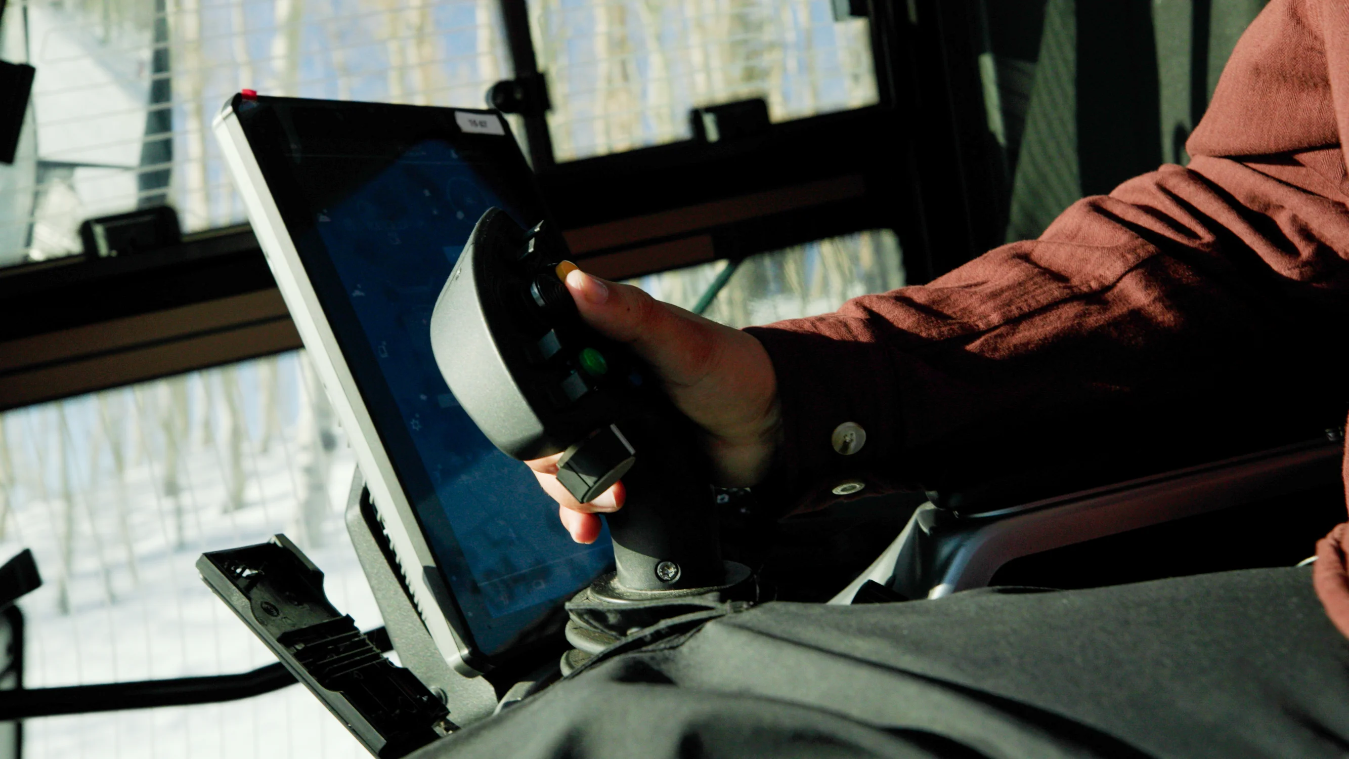 Greenberg said that people who play video games sometimes have a shorter learning curve to mastering all of the buttons and controls in the cockpit. Photo: Cormac McCrimmon, Rocky Mountain PBS