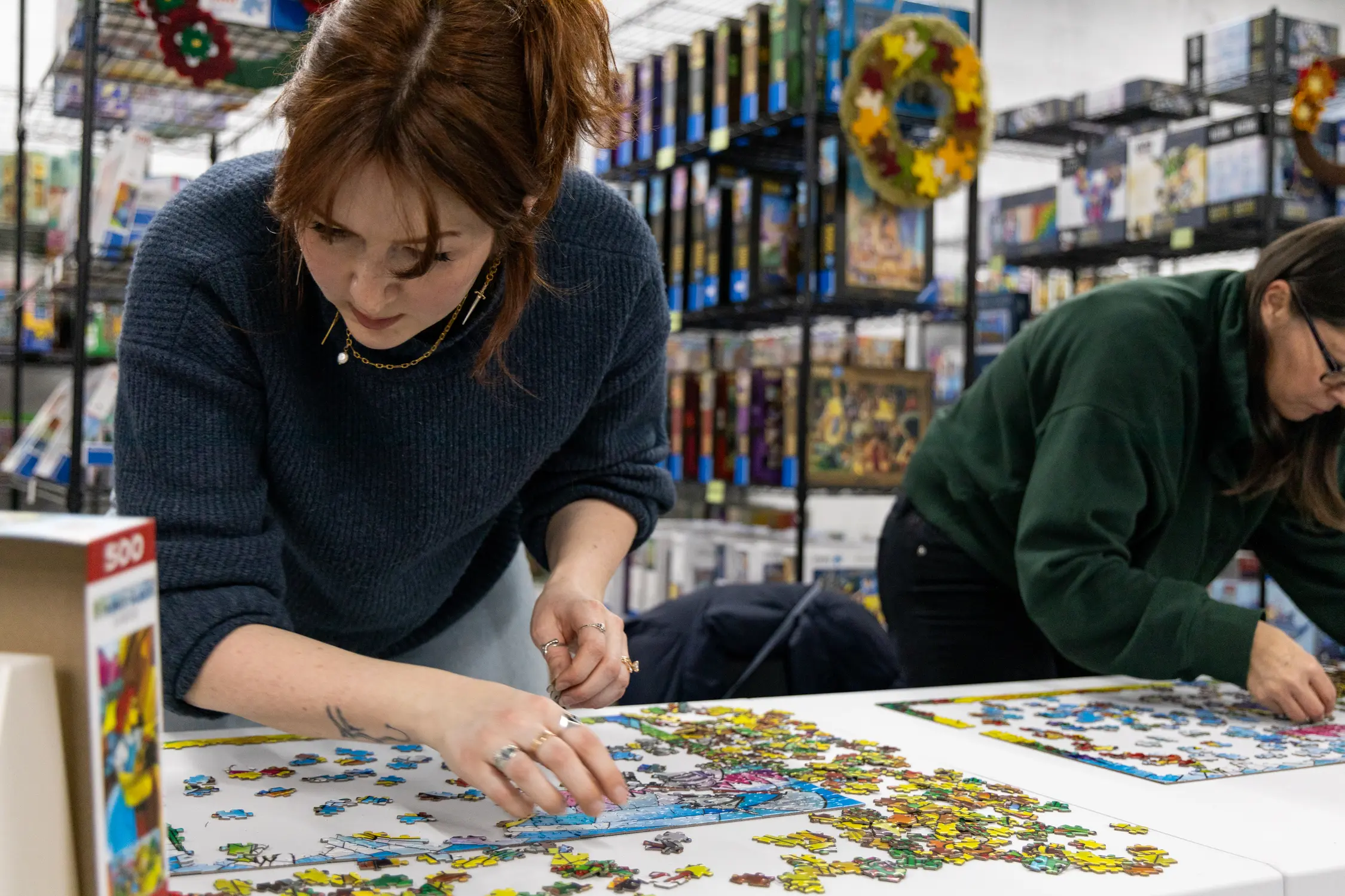 Lauren Stewart has placed in all three of the speed puzzling competitions she’s participated in. Photo: Carly Rose, Rocky Mountain PBS