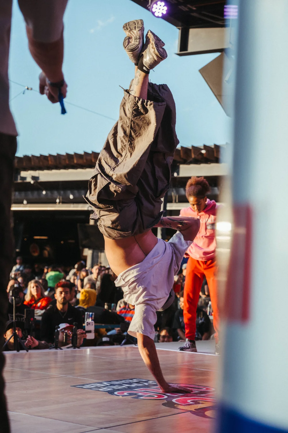 B-boy Binh hosts breaking classes in Aurora for immigrant and refugee kids. Photos: Peter Vo, Rocky Mountain PBS
