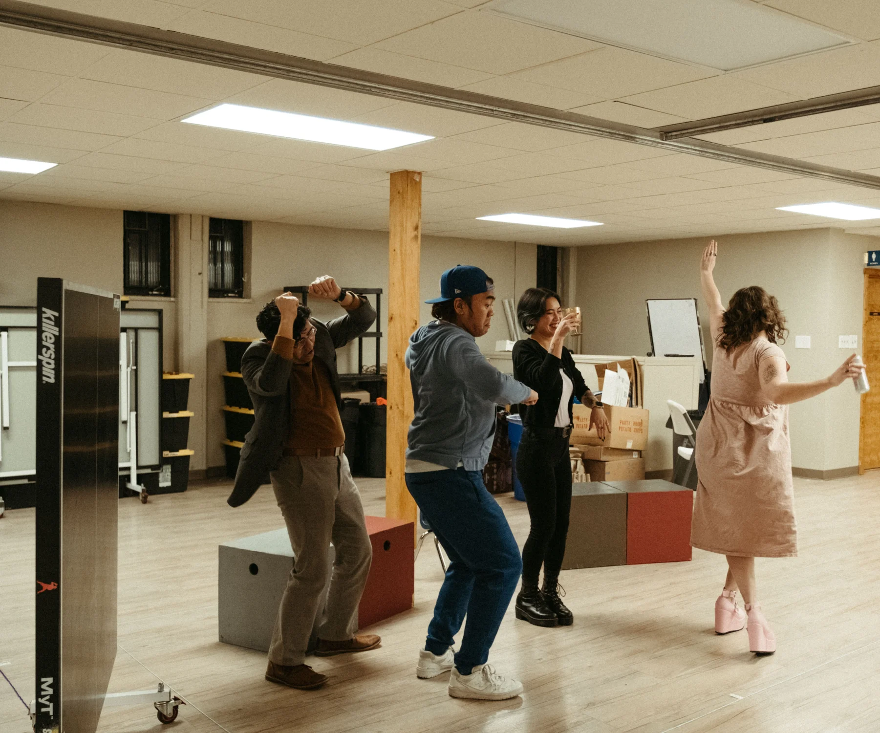 The cast dances to Charli XCX’s “360.” Photo: Peter Vo, Rocky Mountain PBS