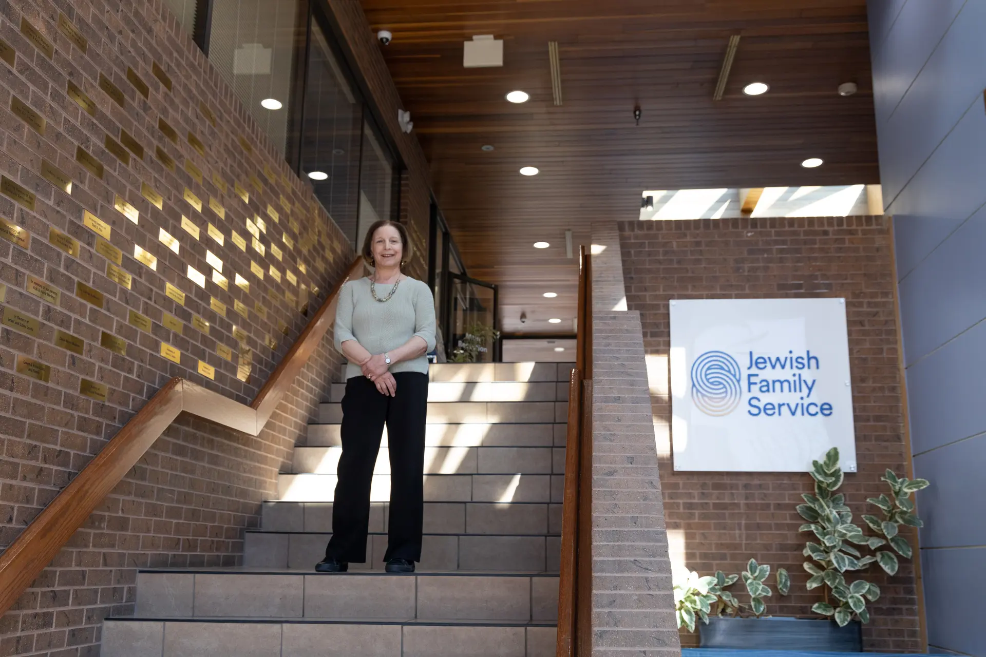 “The biggest challenge is having funding for these 137 refugees that just arrived here and the funding is now frozen,” said Linda Foster, president and CEO of Jewish Family Service of Colorado. “We have to think about as an agency, how do we stay sustainable under these circumstances.”  Photo: Andrea Kramar, Rocky Mountain PBS