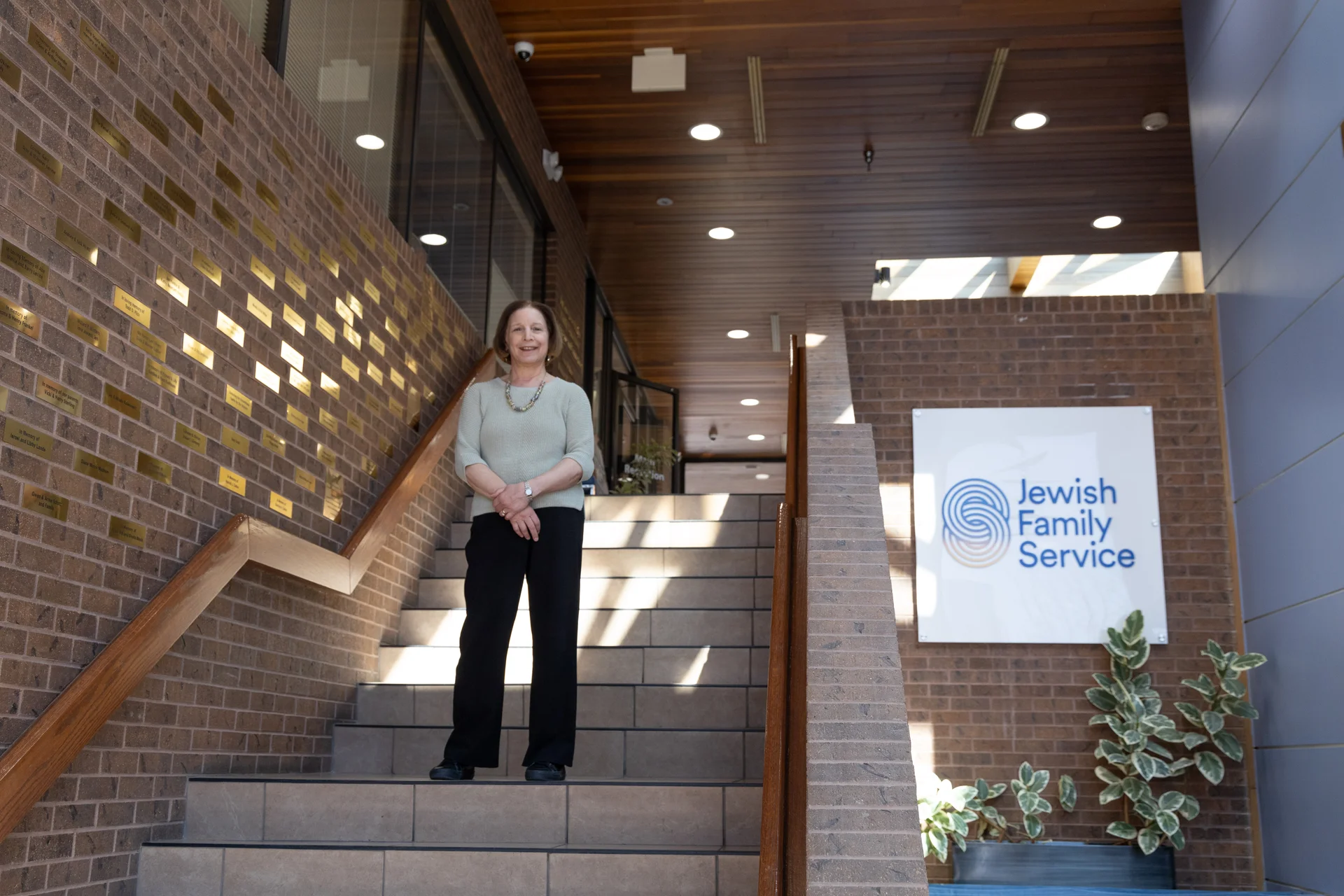 “The biggest challenge is having funding for these 137 refugees that just arrived here and the funding is now frozen,” said Linda Foster, president and CEO of Jewish Family Service of Colorado. “We have to think about as an agency, how do we stay sustainable under these circumstances.”  Photo: Andrea Kramar, Rocky Mountain PBS