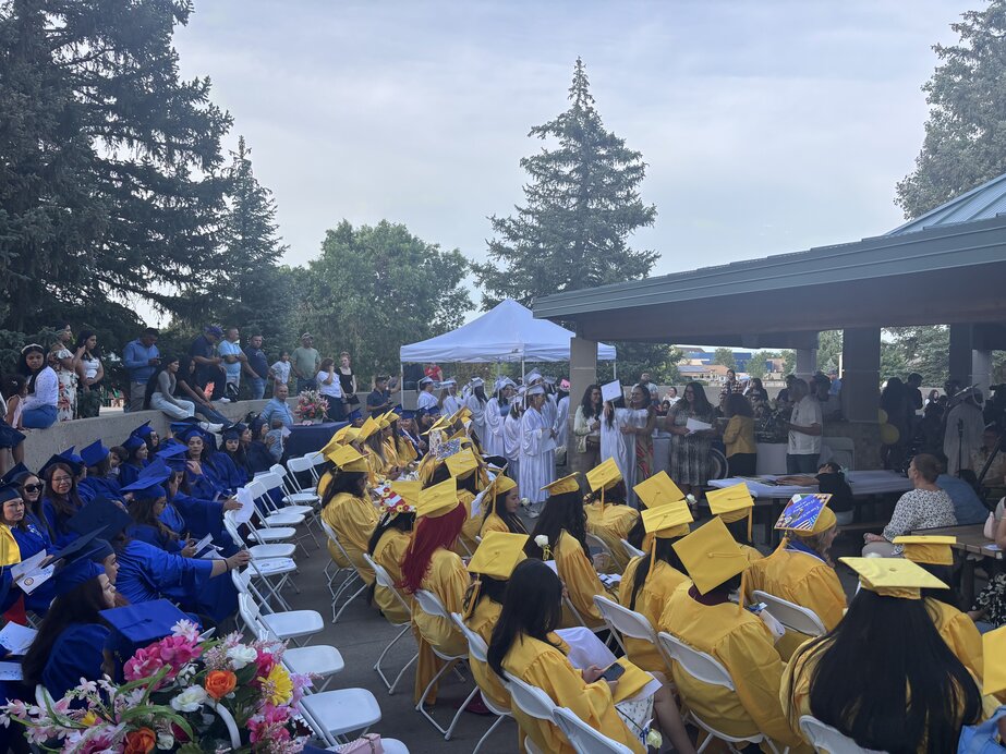 Among the 120 graduates from Colorado's PASO program, which trains family, friends and neighbors to be formal childcare providers. Photo: Alec Berg, Rocky Mountain PBS