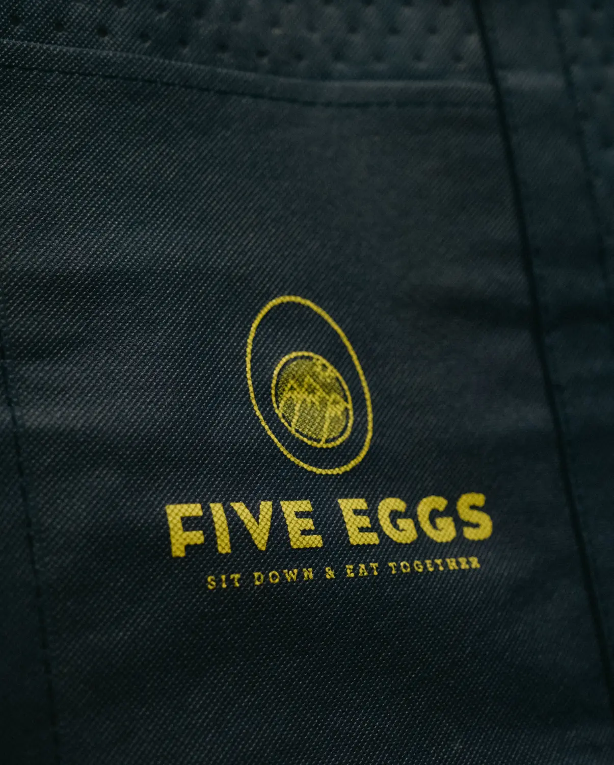 Five Eggs' reusable ice cooler bags for food deliveries. Photo: Peter Vo, Rocky Mountain PBS