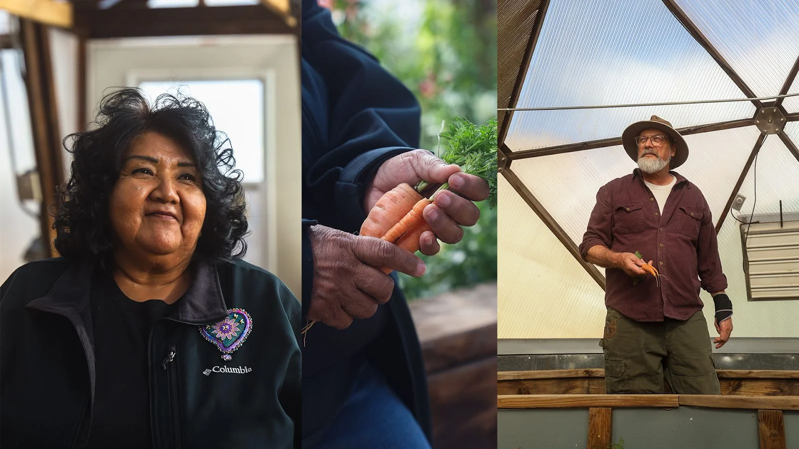 Left: Rufina Weeks. Right: Todd Gunter. Photos: Ziyi Xu, Rocky Mountain PBS