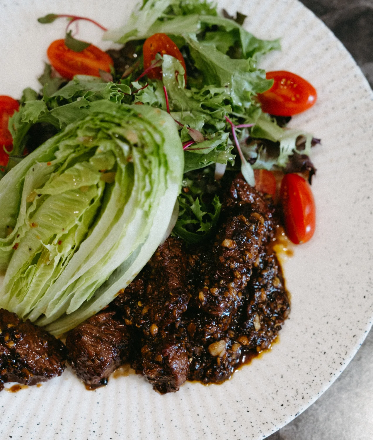 "Bo luc lac", An's signature dish. Photo: Peter Vo, Rocky Mountain PBS