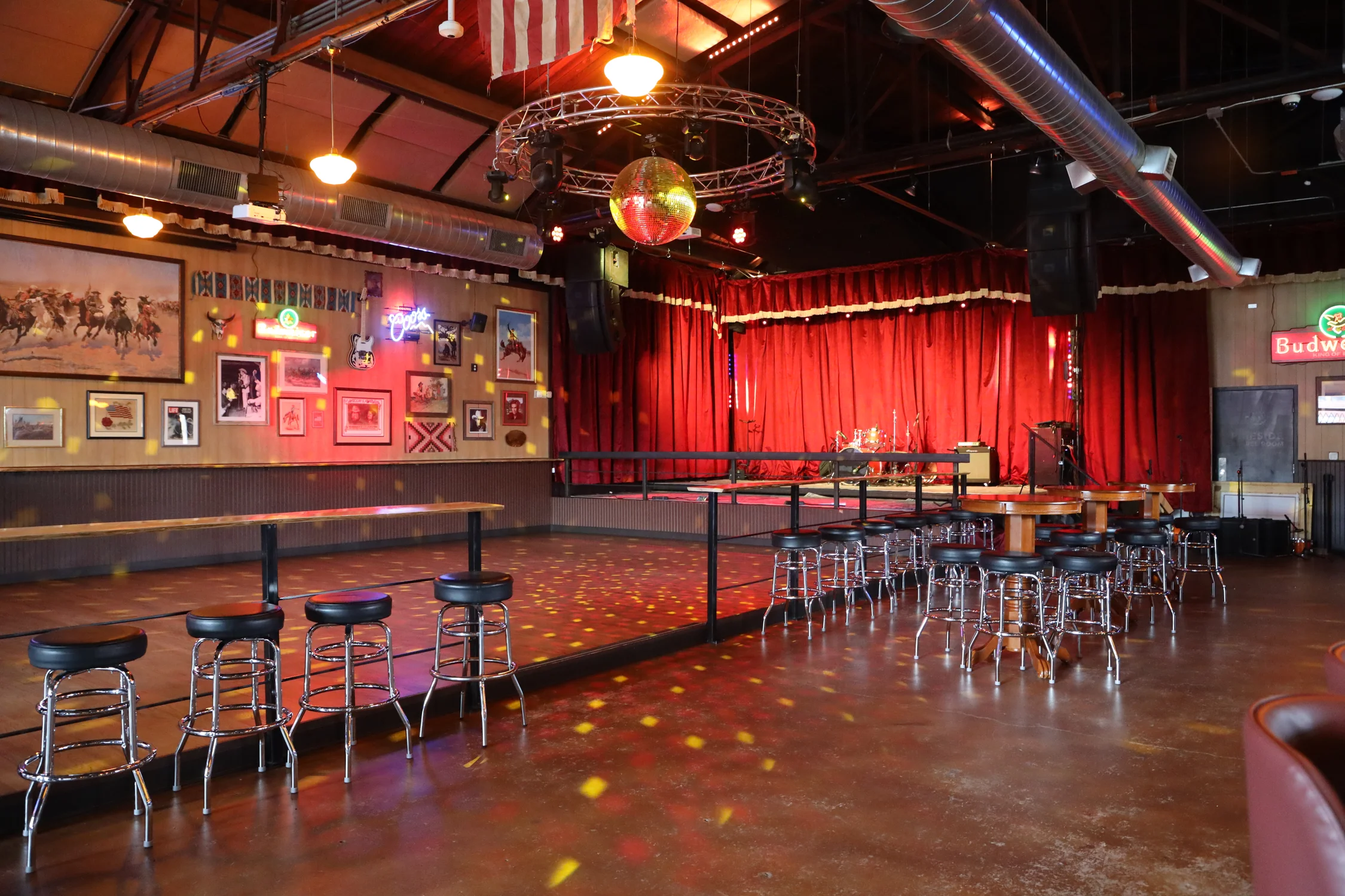 Broken Bow features a dance floor and live music stage, with local and nationally recognized artists scheduled to play throughout the month of May. Photo: Sarah Shoen, Rocky Mountain PBS