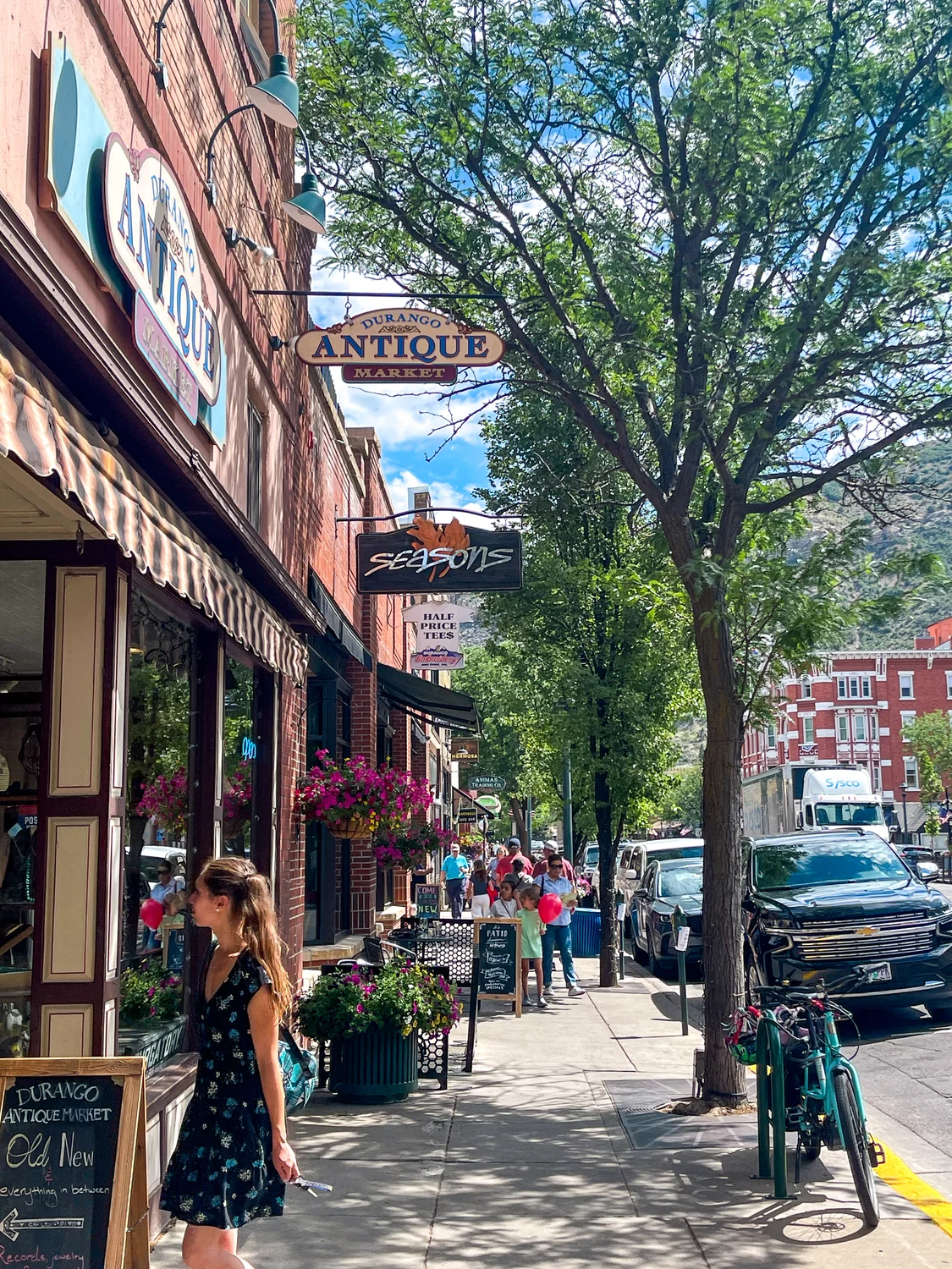 Durango's Main Avenue. Photo: Ziyi Xu, Rocky Mountain PBS