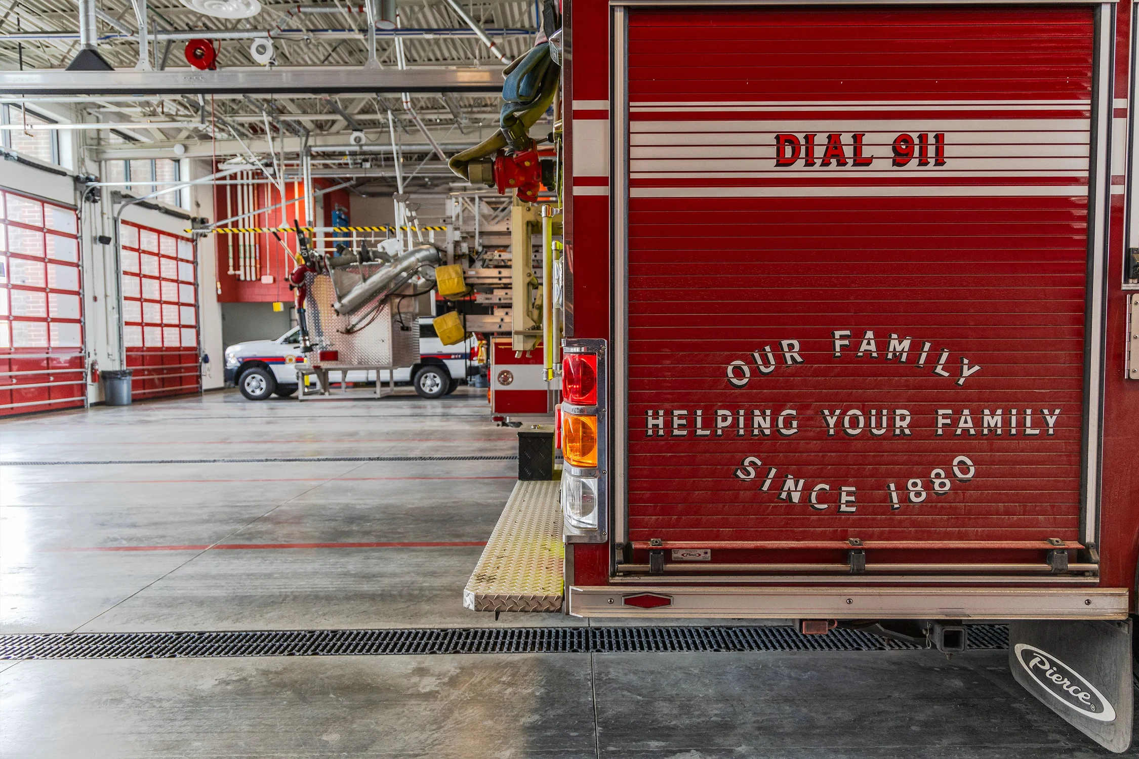 The original Salida Hose Company No. 1 began in 1880, only six months after the City of Salida was founded.  Photo: Chase McCleary, Rocky Mountain PBS